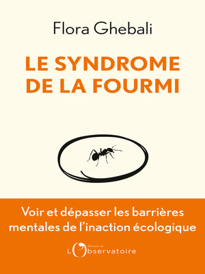 cover image of Le Syndrome de la fourmi